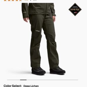 Women’s Sitka Rain Pants Size Med (Worn Once!)